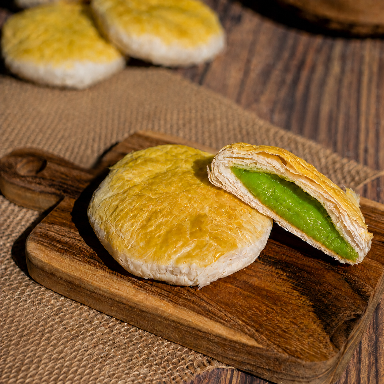 Pandan Suncake